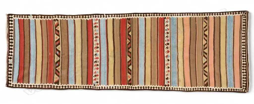 Early 20thC Meshkin Azerbaijan/Iran Ardabil runner, Image 1++